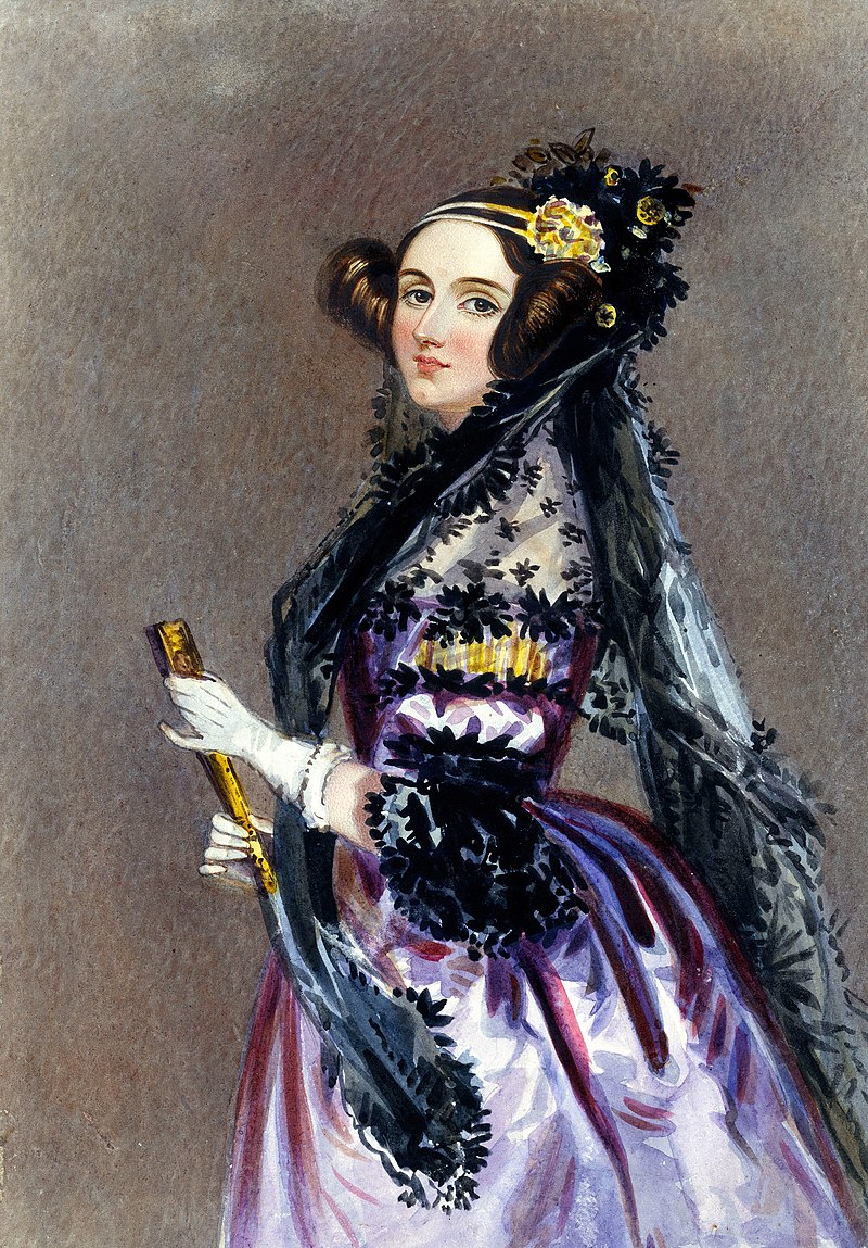 A portrait of Ada Lovelace.